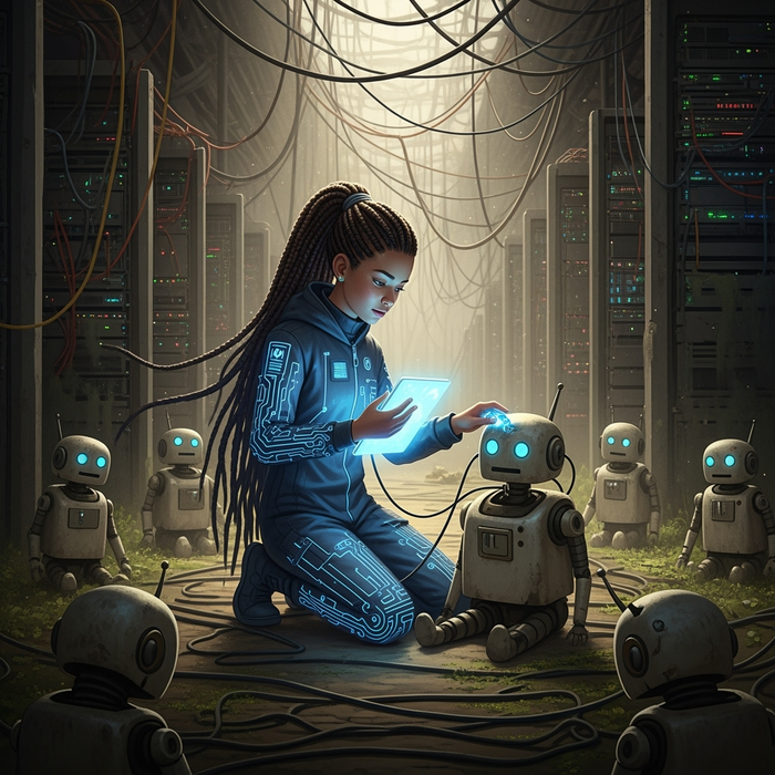 Princess Ava and the Seven Silicon Sentinels - Section 1