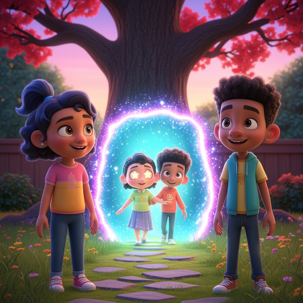 The Secret Garden of Shimmering Friends