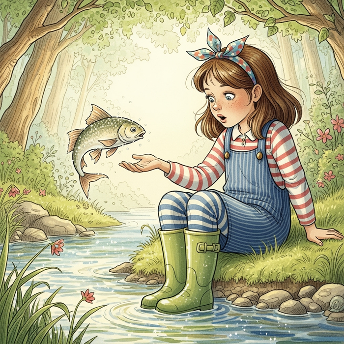 Hazel Grace and the Rhyming River's Gift - Section 1