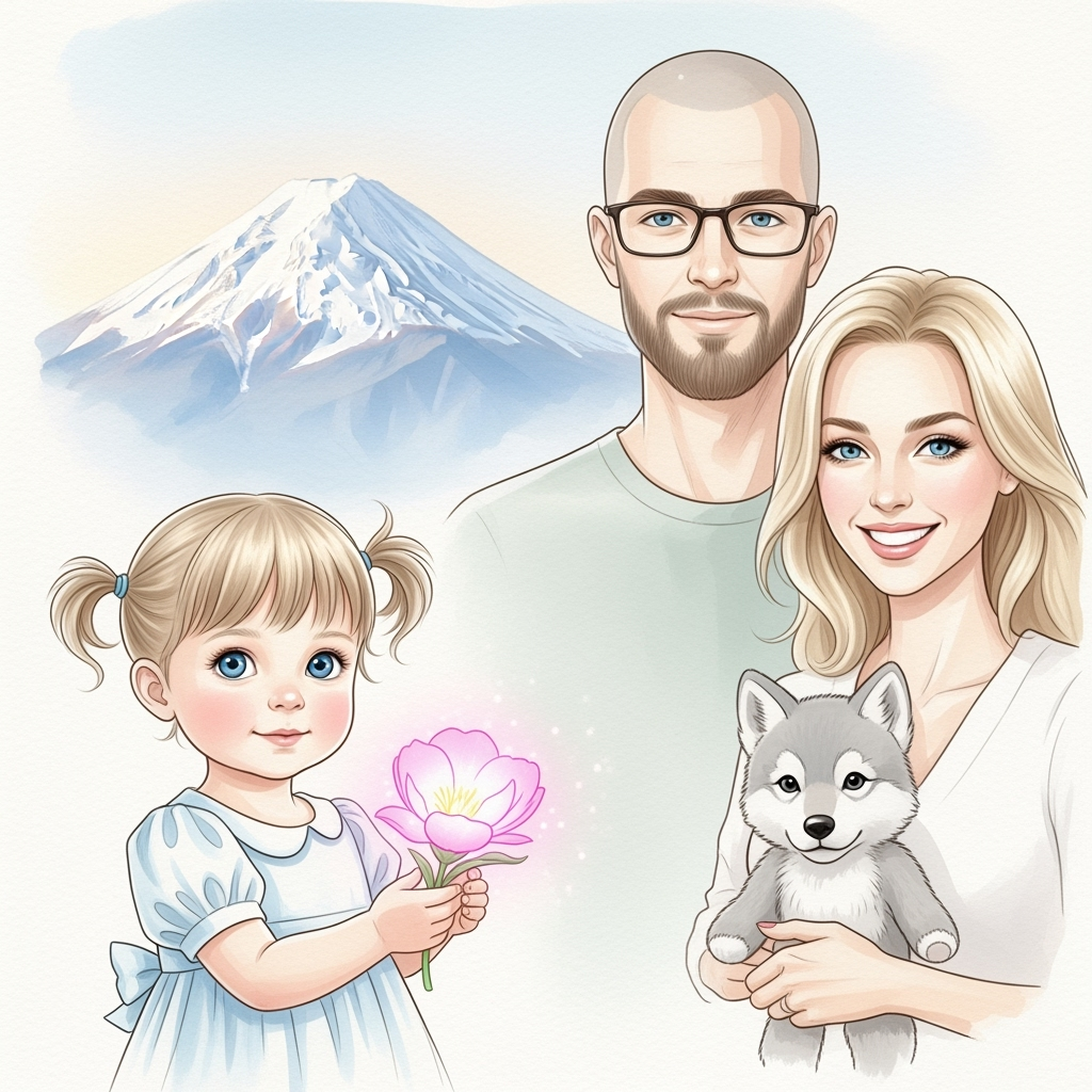 Scarlett and the Whispering Blossom of Mount Fuji