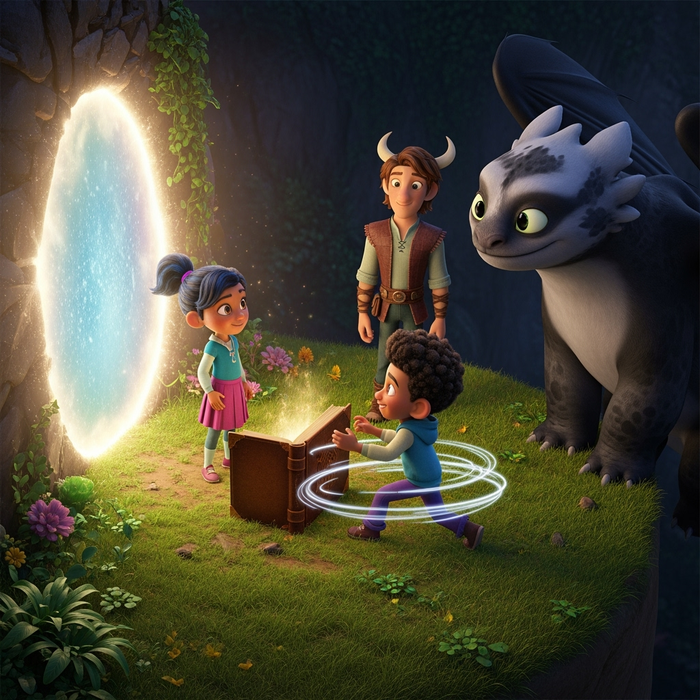 Ava, Evan, and the Dragon Rider's Return - Section 2