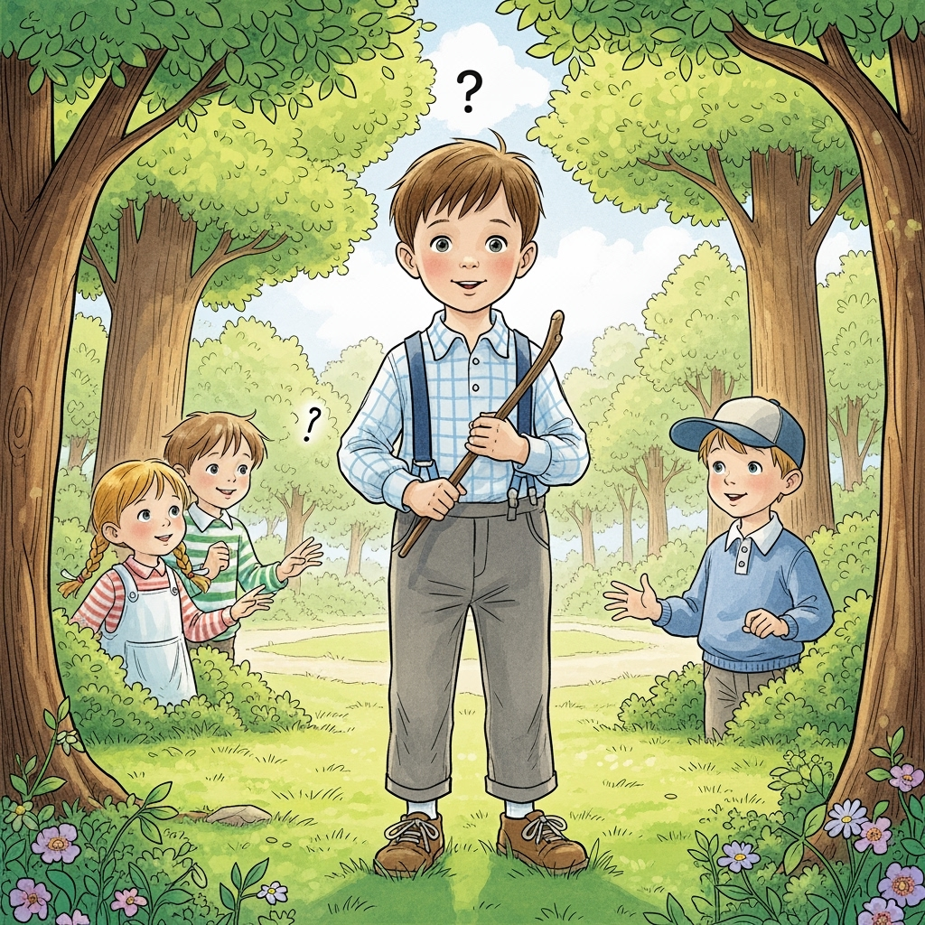 Leo and the Whispering Woods Mystery