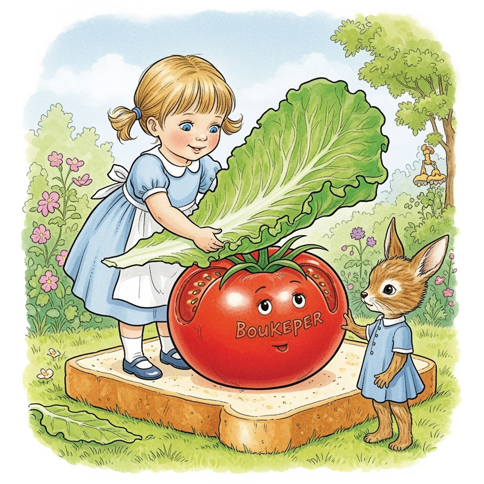 Scarlett's Giant Garden Sandwich! - Section 2