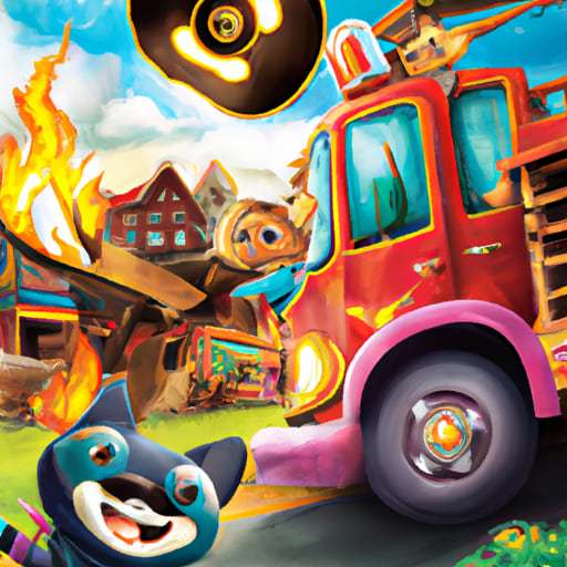 Denny the Dinosaur and his Fiery Adventure