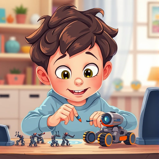 O Pequeno Pablo e o Robô do Bem