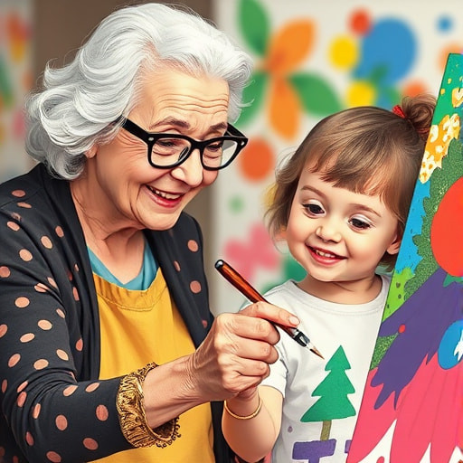 Les Couleurs de l'Amour entre Mamie et Nae-Mia - Section 1