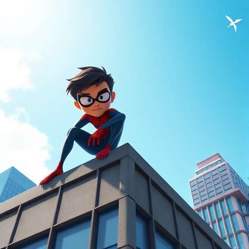 Spidey Saves the Day: A Tale of Strength, Bravery, and Kindness