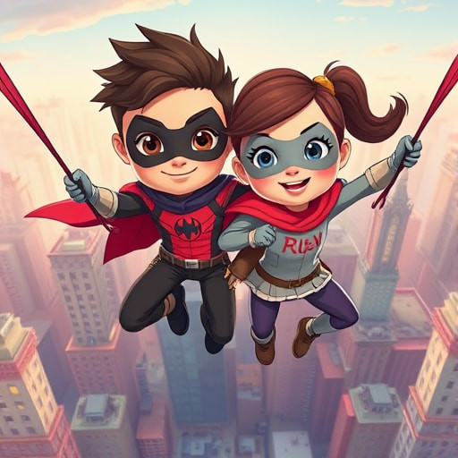 Spidey Saves the Day: A Tale of Strength, Bravery, and Kindness - Section 1