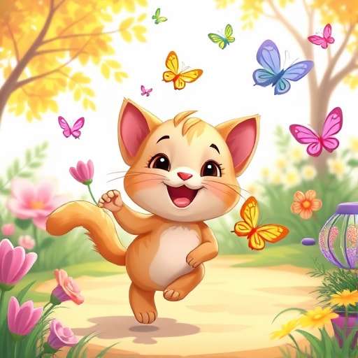 Kitty's Purr-fect Garden Surprise