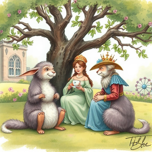 Princess Allison and the Garden of Friendship - Section 1