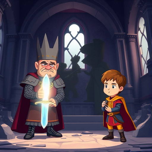 The Brave Prince and the Sword of Courage - Section 1