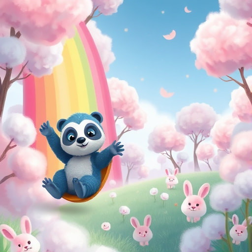 Cloudy Adventures: Sofia and Jeffery's Cotton Candy Quest - Section 1