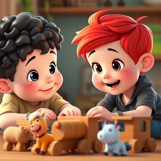 Sam's First Day of Friends and Adventures - Section 1