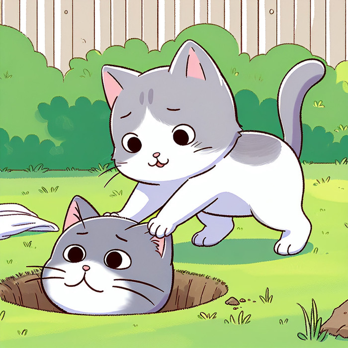 The Brave Little Cat and the Lesson of Kindness - Section 1
