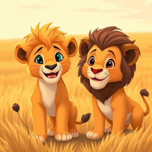 Two Hearts, One Roar: A Journey to Paradise