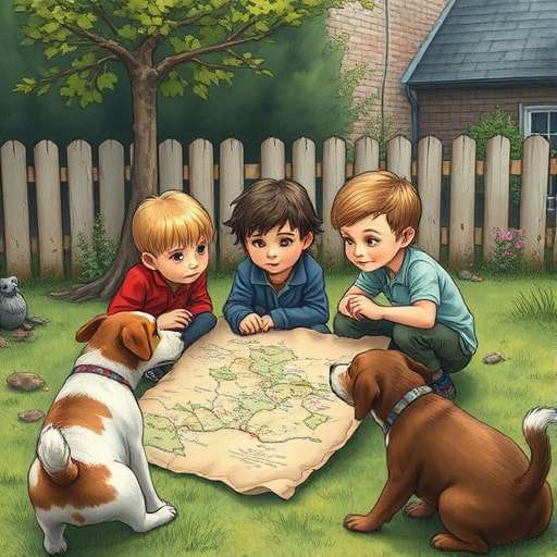 Skylar and the Backyard Treasure Hunt