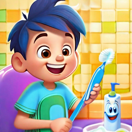 The Adventures of Ethan and Bracky: A Toothbrushing Tale - Section 1