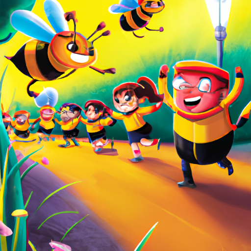 Ben Learns to Buzz: A Bee Finds Joy in Walking