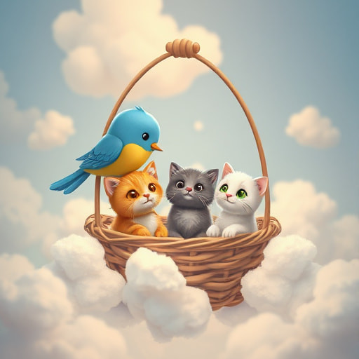 Cloudy Paws and Ballooning Adventures - Section 1