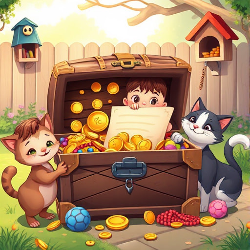Backyard Treasure Paws-adventure - Section 1