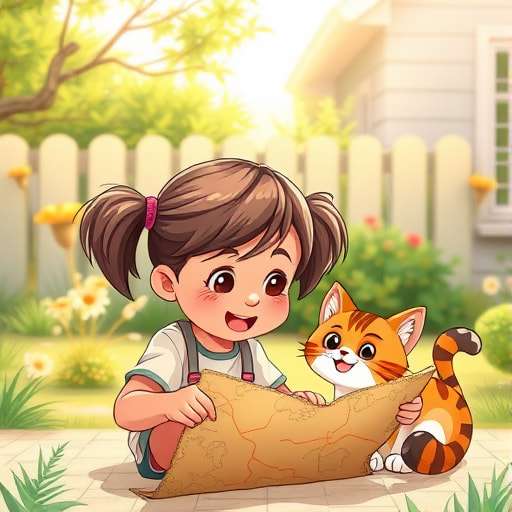 Sarah and Tammy's Purr-fect Treasure Hunt
