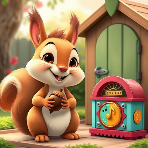 The Melody Mystery: Lola, Her Cats, and a Squirrel's Adventure - Section 1