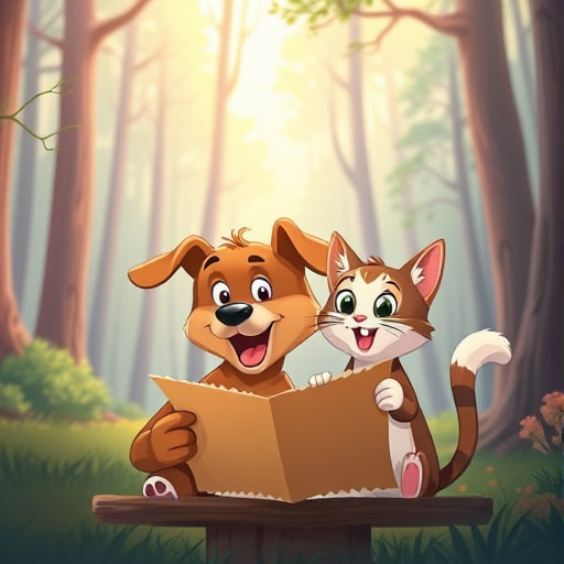 Paws, Claws, and Treasure: The Tale of an Unlikely Friendship - Section 1