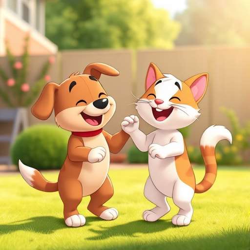 Adventures of a Happy Dog and Friends