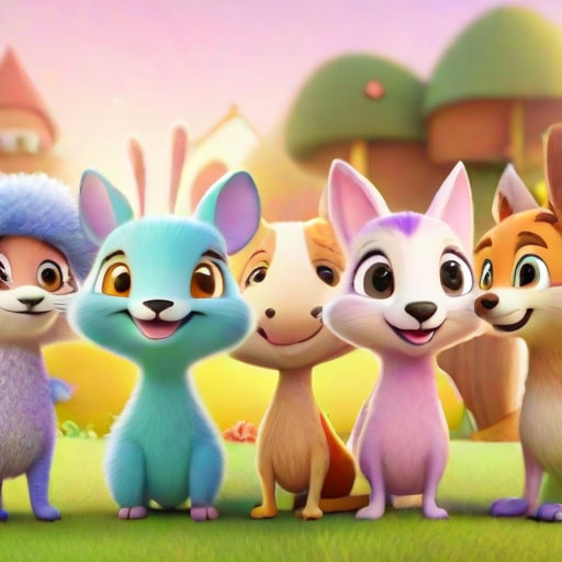 Joy-Ville's Kindhearted Fox: Spreading Love and Joy - Section 1
