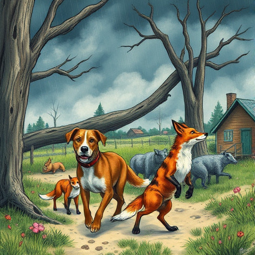 Two Tails, One Heart: The Tale of Dixie and Tod - Section 1
