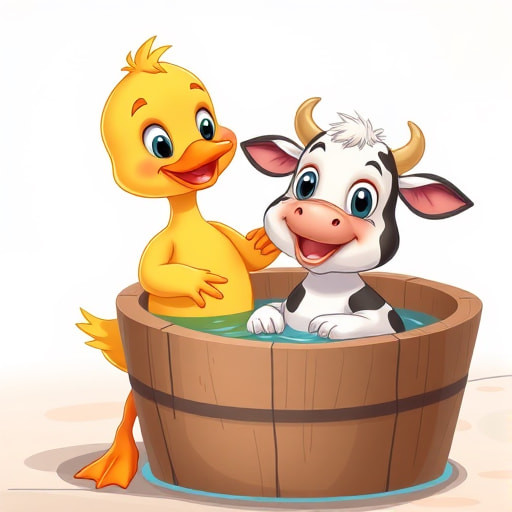 Little Ameera and the Kind Duckling - Section 1