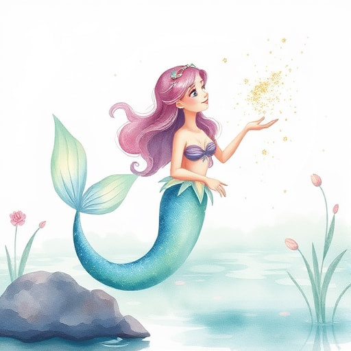 Victoria and the Magical Mermaid Friendship - Section 1