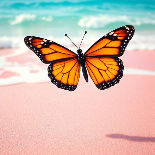 Butterfly Bliss: Memories on Bermuda's Pink Beaches