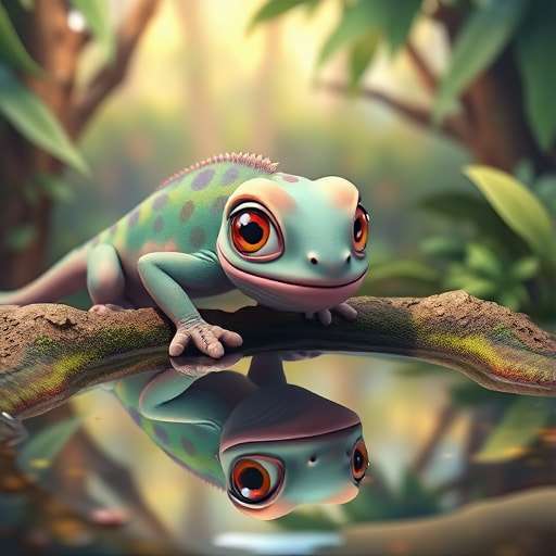 Léo, le Caméléon Héros Caché
