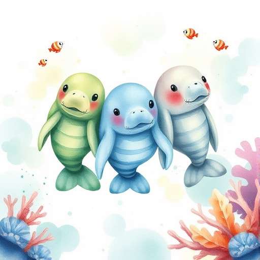 Underwater Friends: A Tale of Colors and Friendship