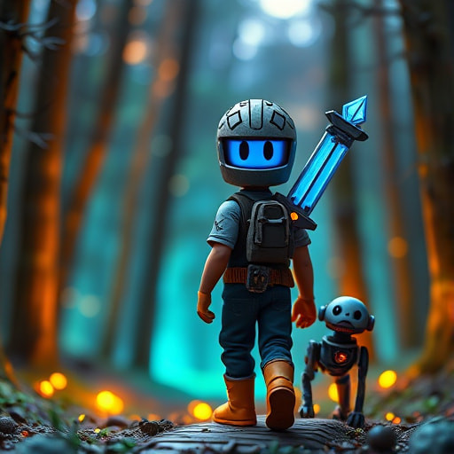 Through the Twinkling Portal: BEK and IKO's Enchanted Adventure