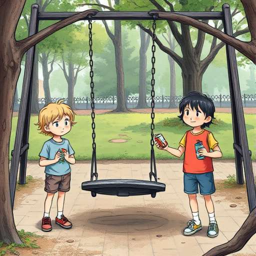 Swinging into Teamwork: A Kid-Sized Mission to Fix the Park