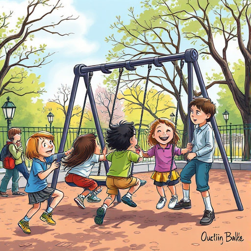 Swinging into Teamwork: A Kid-Sized Mission to Fix the Park - Section 1