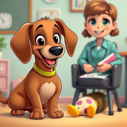 First Day at Puppy School: The Adventures of Tiea