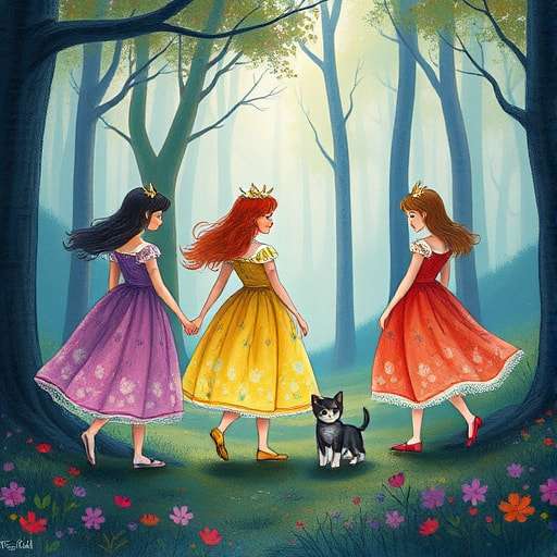 Brave Princesses and the Dancing Dragon