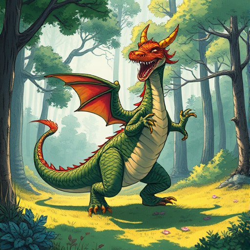 Brave Princesses and the Dancing Dragon - Section 1
