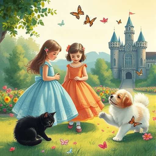 Princesses, Paws, and the Rainbow Rescue