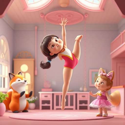 Tiny Twirls and Big Adventures: Ayla's Dollhouse Rescue