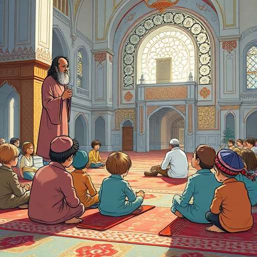 Kleine Herzen im Licht des Ramadhan