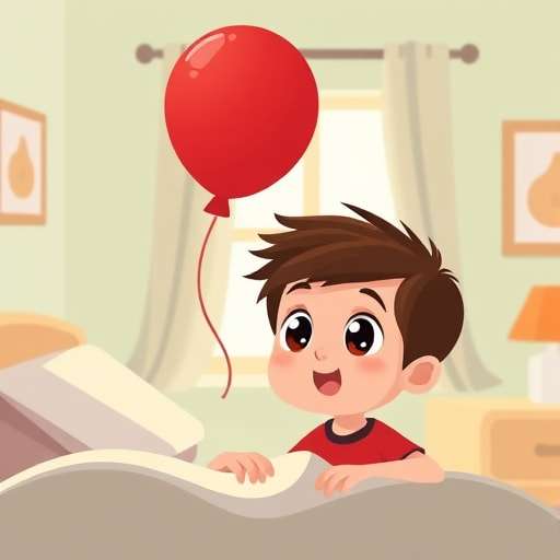 Agasthya and the Magical Red Balloon Adventure" 🎈✨