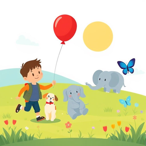 Agasthya and the Magical Red Balloon Adventure" 🎈✨ - Section 1