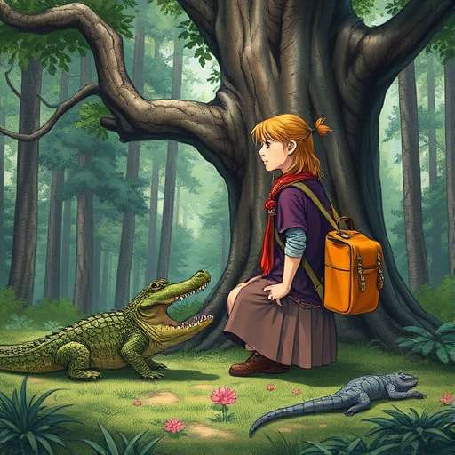 Les Aventures Enchantées de Crocobil, Fabienne et Alex