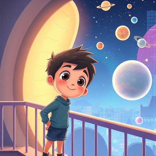 Alex and the Magic Space Portal