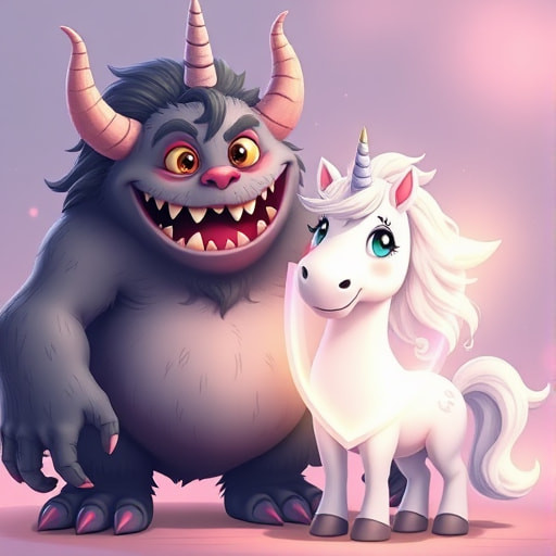 Magic, Friendship, and the Brave Monster's Heart - Section 1