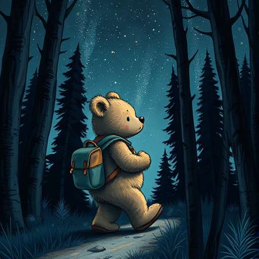 De Dappere Teddybeer en de Verloren Ster